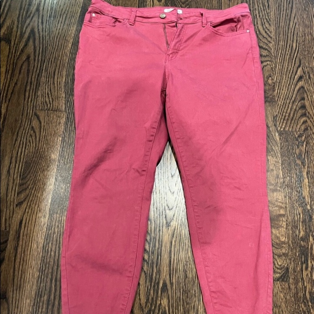 Stitch fix frayed bottom skinny jeans size 16w
